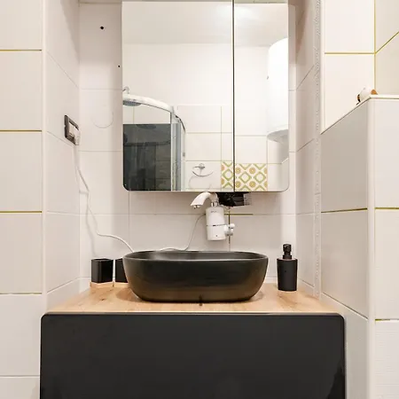 Gaby In Center Of Apartment Split